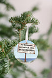 Jaws - No Swimming Hazardous Area Beach Closed Sign Ornament - Get 50% OFF When you By 10 or more! Mix & Match! GREAT GIFT IDEA!