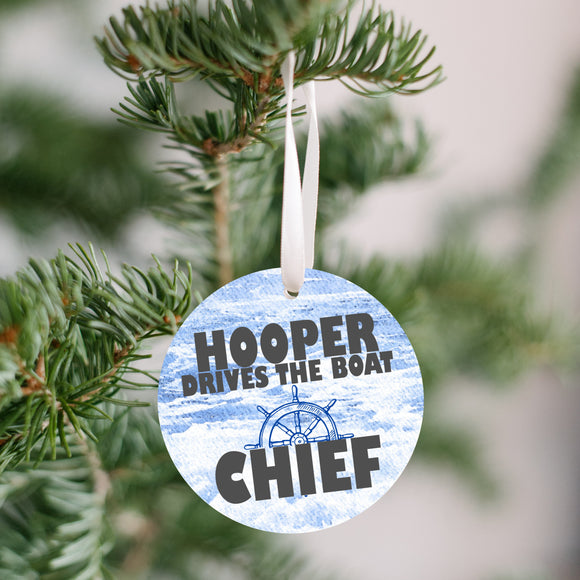Jaws - Hooper Drives The Boat Chief, Ornament - Get 50% OFF When you By 10 or more! Mix & Match! GREAT GIFT IDEA!