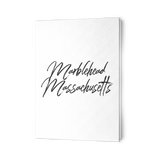 MARBLEHEAD Massachusetts 7x5 Note Card v5
