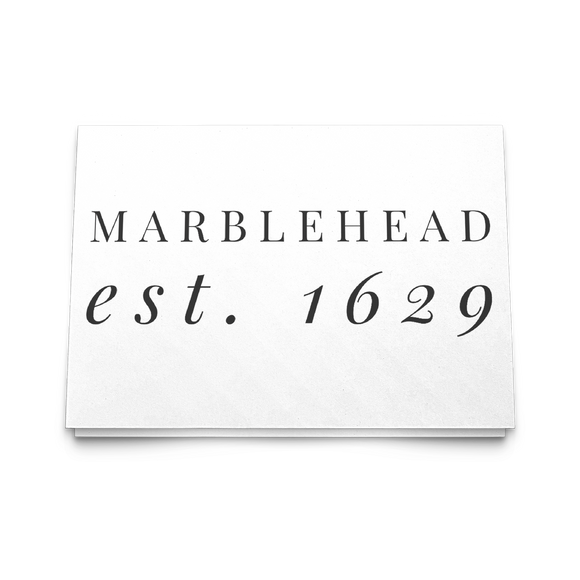 Marblehead - est. 1629 5x7 Note Card