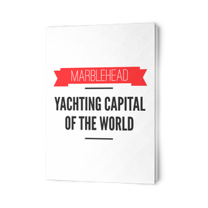 Marblehead - Yachting Capital of the World 7x5 Note Card v2
