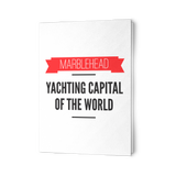 Marblehead - Yachting Capital of the World 7x5 Note Card v2