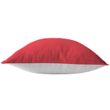 Marblehead - est. 1629 Pillow - Red Bckgrnd