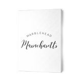 MARBLEHEAD Massachusetts 7x5 Note Card v4